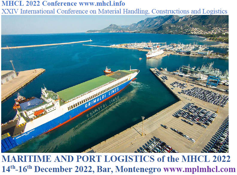 III Međunarodna naučna konferencija Maritime and Port Logistics – MPL of the MHCL 2022 – Bar Conference, 14-16. decembar 2022. godine